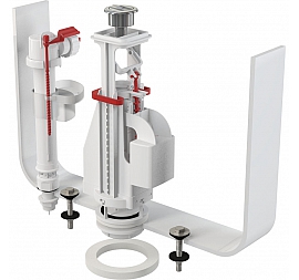 Выпускной комплект с двойной кнопкой AlcaPlast SA08AS 1/2"