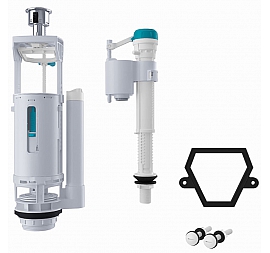 Двухуровневая арматура Iddis Optima Home F012400-02K