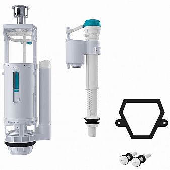 Двухуровневая арматура Iddis Optima Home F012400-02K