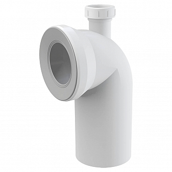 Колено для унитаза 90° AlcaPlast A90-90P40 с присоединением DN40