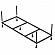 Рама для ванны Cersanit Lorena 170 см