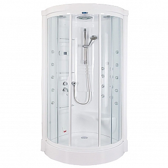 Душевая кабина Aquanet Malibu 00172285 86x86 см прозрачное стекло