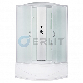 Душевая кабина Erlit Comfort ER 3508TP-C3 80x80 см матовое стекло
