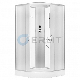 Душевая кабина Erlit Comfort ER 3508P-C3 80x80 см матовое стекло