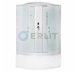 Душевая кабина Erlit Comfort ER 3510TP-C3 100x100 см матовое стекло