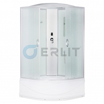 Душевая кабина Erlit Comfort ER 3510TP-C3 100x100 см матовое стекло