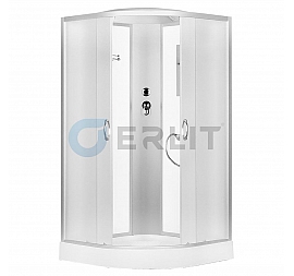 Душевая кабина Erlit Comfort ER 3510P-C3 100x100 см матовое стекло