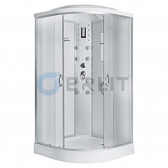 Душевая кабина Erlit Comfort ER 4510P-C3 100x100 см матовое стекло