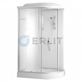 Душевая кабина Erlit Comfort ER 4512PL-C3 120x80 см матовое стекло левая