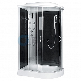 Душевая кабина Erlit Comfort ER 4512PL-C4 120x80 см тонированное стекло левая