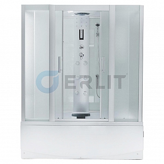 Душевая кабина Erlit Comfort ER 4515TP-C3 150x80 см матовое стекло