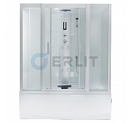 Душевая кабина Erlit Comfort ER 4517TP-C3 170x80 см матовое стекло