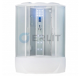 Душевая кабина Erlit Comfort ER 4320T-W3 120x120 см матовое стекло
