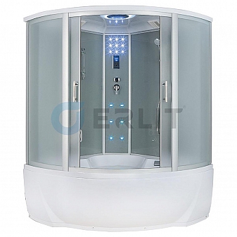 Душевая кабина Erlit Comfort ER 4335T-W3 135x135 см матовое стекло