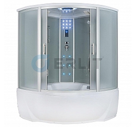 Душевая кабина Erlit Comfort ER 4350T-W3 150x150 см матовое стекло