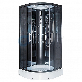 Душевая кабина Erlit Eclipse ER 5709P-C24 90x90 см тонированное стекло