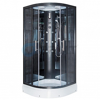 Душевая кабина Erlit Eclipse ER 5710P-C24 100x100 см тонированное стекло