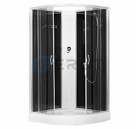 Душевая кабина Erlit Comfort ER 3508PE-C4 80x80 см тонированное стекло