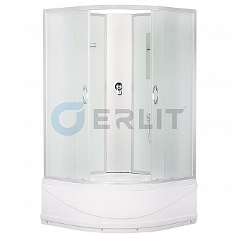 Душевая кабина Erlit Comfort ER 3508TPE-C3 80x80 см матовое стекло