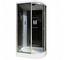 Душевая кабина Loranto CS-007-3L DM 120x85 см тонированное стекло левая