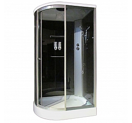 Душевая кабина Loranto CS-007-3R DM 120x85 см тонированное стекло левая