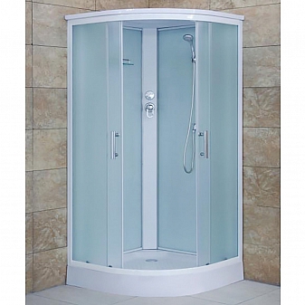 Душевая кабина Loranto CS-1000A 100x100 см матовое стекло