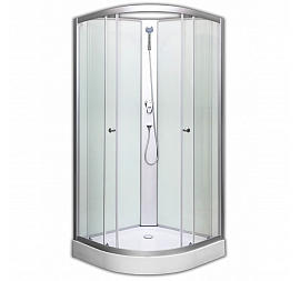 Душевая кабина Loranto CS-1762A 90x90 см матовое стекло без крыши