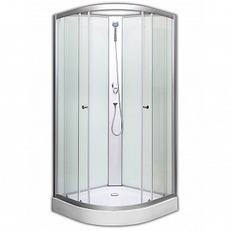 Душевая кабина Loranto CS-1762A 90x90 см матовое стекло без крыши
