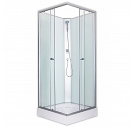 Душевая кабина Loranto CS-1762B 90x90 см матовое стекло без крыши