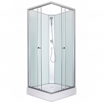 Душевая кабина Loranto CS-1762B 90x90 см матовое стекло без крыши