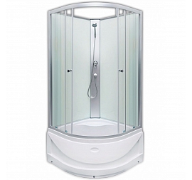 Душевая кабина Loranto CS-1762C 90x90 см матовое стекло без крыши