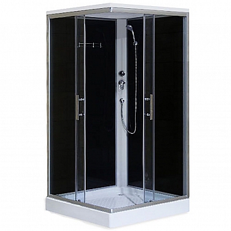 Душевая кабина Loranto CS-8072 100x100 см тонированное стекло