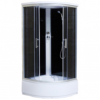 Душевая кабина Loranto CS-900A HI 90x90 см тонированное стекло