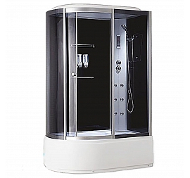 Душевая кабина Loranto CS-007-1R 120x85 см с гидромассажем тонированное стекло правая