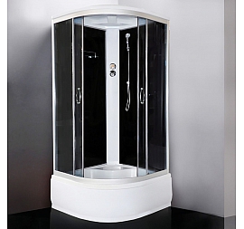 Душевая кабина Loranto CS-1000 HI SK G 100x100 см тонированное стекло