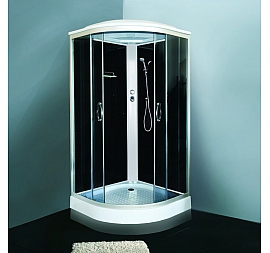 Душевая кабина Loranto CS-1000 SK G 100x100 см тонированное стекло