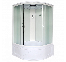 Душевая кабина Loranto CS-1200 Hi F 120x120 см матовое стекло