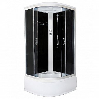 Душевая кабина Loranto CS-1200 Hi G 120x120 см тонированное стекло