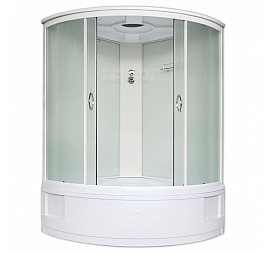 Душевая кабина Loranto CS-1500 Hi F 150x150 см матовое стекло