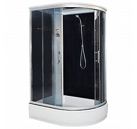 Душевая кабина Loranto CS-8114L 120x85 см тонированное стекло левая