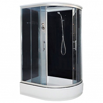 Душевая кабина Loranto CS-8114L 120x85 см тонированное стекло левая