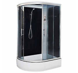 Душевая кабина Loranto CS-8114R 120x85 см тонированное стекло правая