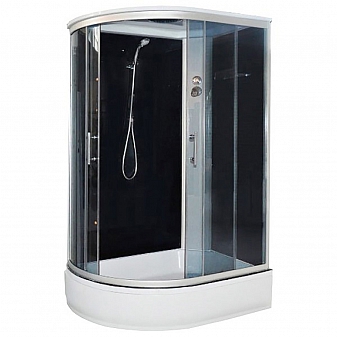 Душевая кабина Loranto CS-8114R 120x85 см тонированное стекло правая