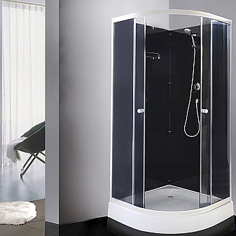 Душевая кабина Loranto CS-8519 90x90 см тонированное стекло