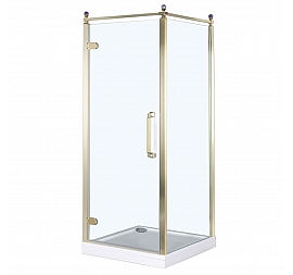 Душевой уголок Aquanet Beta Cube Classic 100x100 см левый