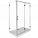 Душевой уголок Aquanet Beta 185425 140x80 см левый