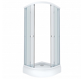 Душевой уголок Triton Гидрус 1 90x90 см стекло лен