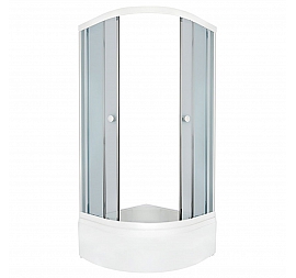 Душевой уголок Triton Рио 1 90x90 см стекло лен