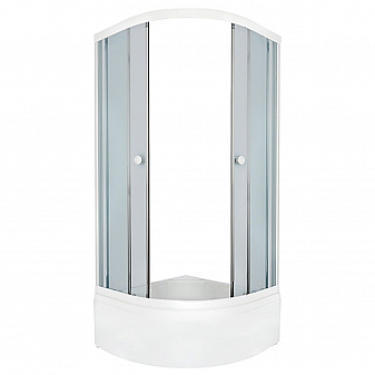 Душевой уголок Triton Рио 1 90x90 см стекло лен