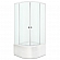 Душевой уголок Domani-Spa Fit 99 High 90x90 см матовое стекло